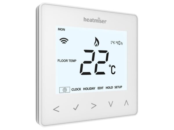 Product display of Heatmiser Wifi Thermostats